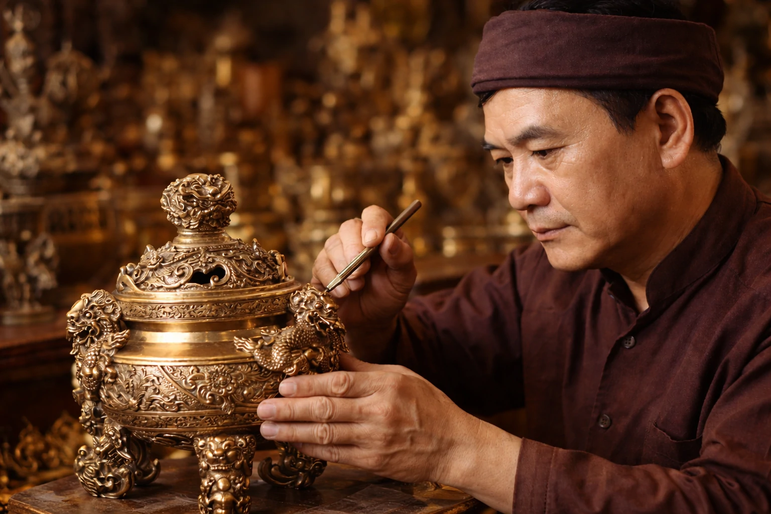 Chế tác thủ công tinh xảo