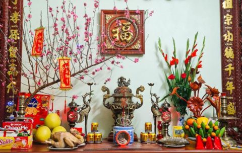 Đỉnh đồng đặt trước hay sau bát hương hợp phong thủy.