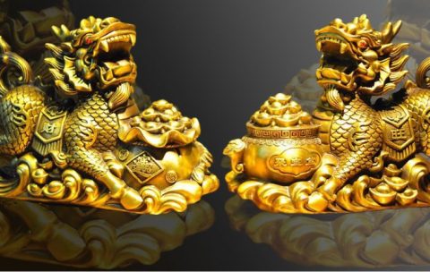 Tỳ hưu bằng đồng có tốt không trong thờ cúng.